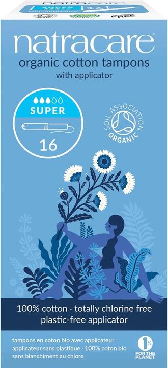 Natracare Tampons mit Applikator (16 x, Large)