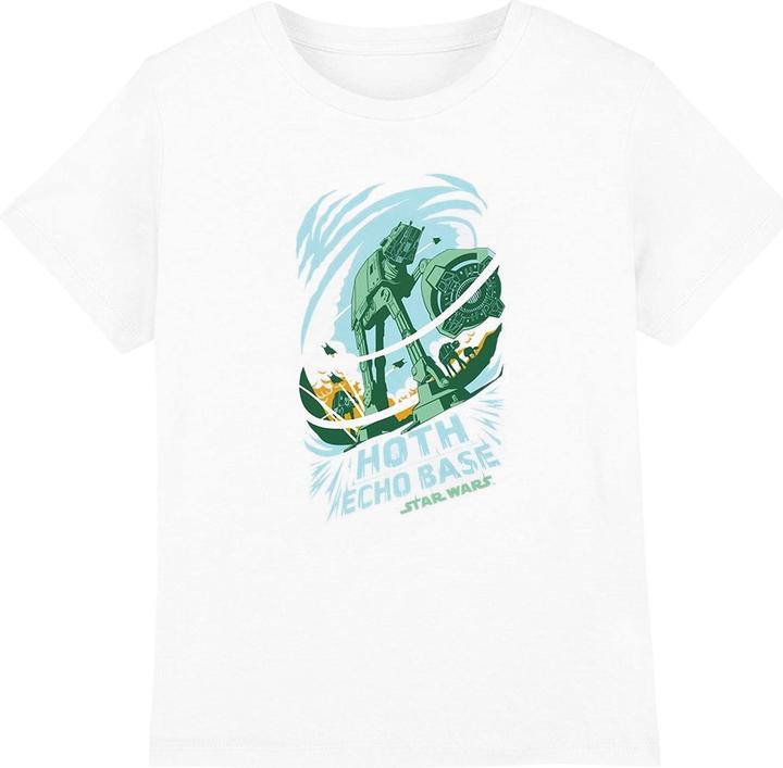 Actual product image Star Wars Childrens/Kids Echo Base Attack T-Shirt (140)