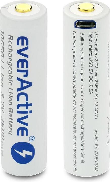Produktbild Everactive Professional Lithium (1 Stk., 18650, 3500 mAh)