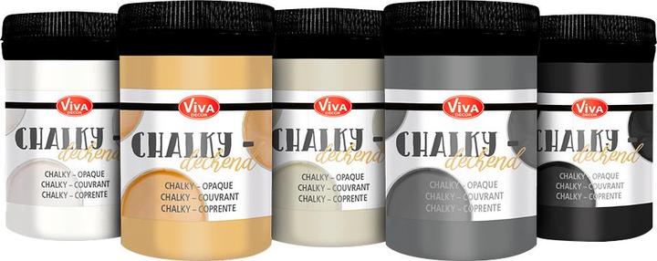 Produktbild Viva Decor Chalky deckend "Klassisch", 5er-Set (Multi, 100 ml)