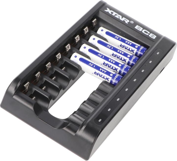 Immagine prodotto Xtar BC8 (1 pz., AAA, Caricabatterie senza batteria)