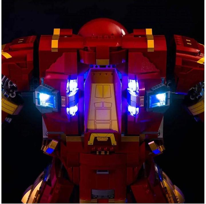 Actual product image Light my bricks LED Licht Set für LEGO 76210 Hulkbuster