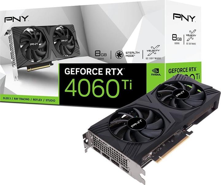 Actual product image PNY GeForce RTX 4060 Ti Verto Dual Fan (8 GB)