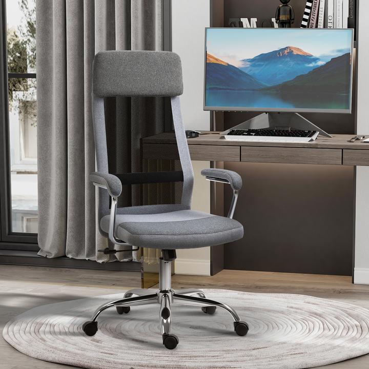 Produktbild Vinsetto Bürostuhl ergonomisch und mit hoher Rückenlehne