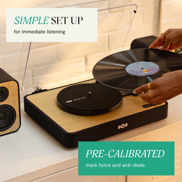 Produktbild House of Marley Revolution Turntable + Lautsprecher (Vollautomatisch)