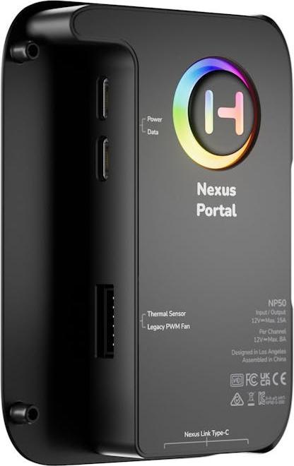 Immagine prodotto Hyte Strisce Luminose Ls10 RGB Blk 3pk + Np (Blu, Verde, Rosso)