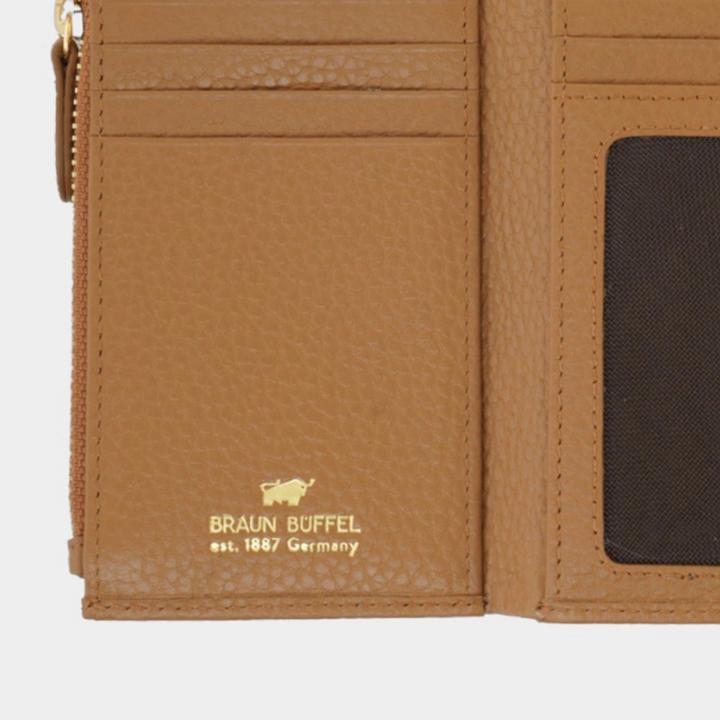 Actual product image Braun Büffel Asti Geldbörse Leder 12 cm