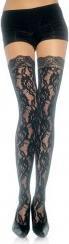 Produktbild Leg Avenue Rose Lace Stockings (One Size)