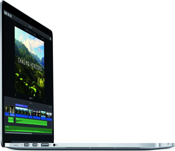 Actual product image Apple MacBook Pro Retina (15.40", 16 GB, 256 GB, CH)