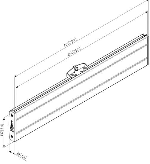 Image du produit Vogels Pfb 3407 (Platines de montage / d'adaption)