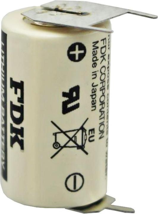 Immagine prodotto FDK Batterie CR14250 SE 1/2AA, IEC CR14250, 3er Print (1 pz., CR 1/2AA, 850 mAh)