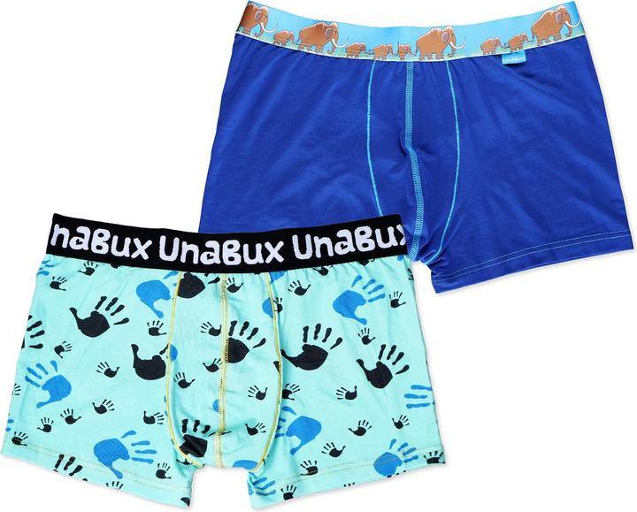 Unabux Boxer Briefs FIVE FINGERS Mix (M, 2er Pack)