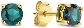 Produktbild Liu Jo - Gold-plated earrings with green zircon LJ2568