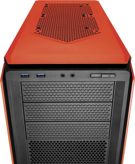 Produktbild Corsair Graphite 230T Midi- rebel orange (ATX, mATX, Mini-ITX)