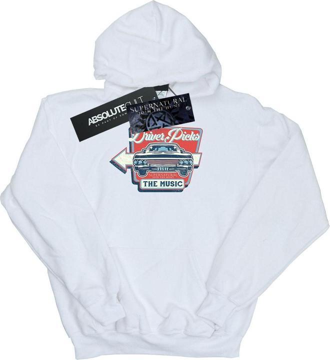 Image du produit Supernatural - Sweat à capuche DRIVER PICKS THE MUSIC - Homme (XXL)