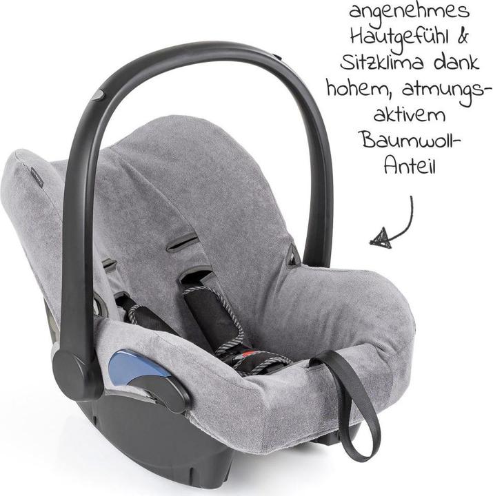 Produktbild Zamboo Sommerbezüge & Sitzeinlagen Sommerbezug für Babyschale Maxi-Cosi Citi - Grau