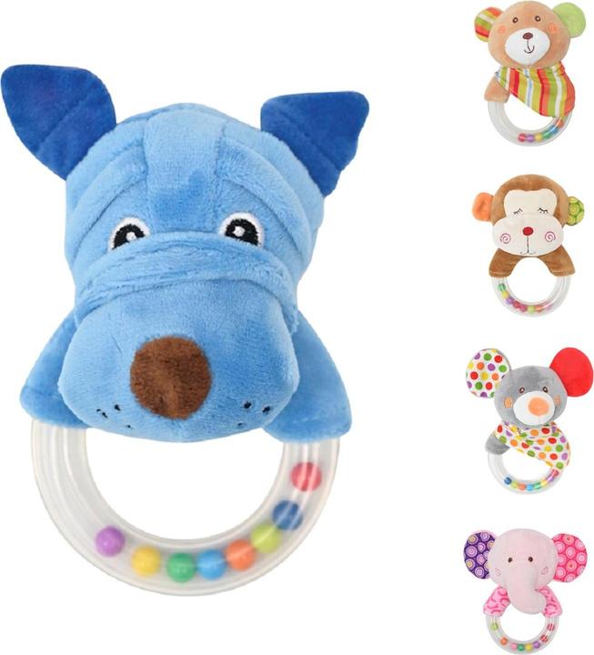 Produktbild Lorelli Baby Plüschtier Rasselring 13 cm