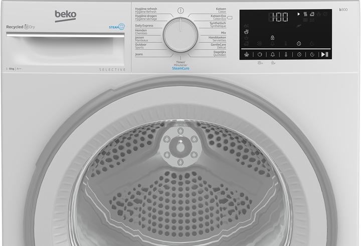 Immagine prodotto Beko B3T6823WS2 wasdroger Vrijstaand Voorbelading 8 kg A++ Wit (8 kg, A destra)