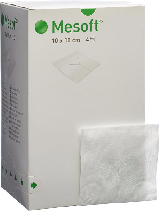 Mesoft Schlitzkompressen 10x10cm sterril