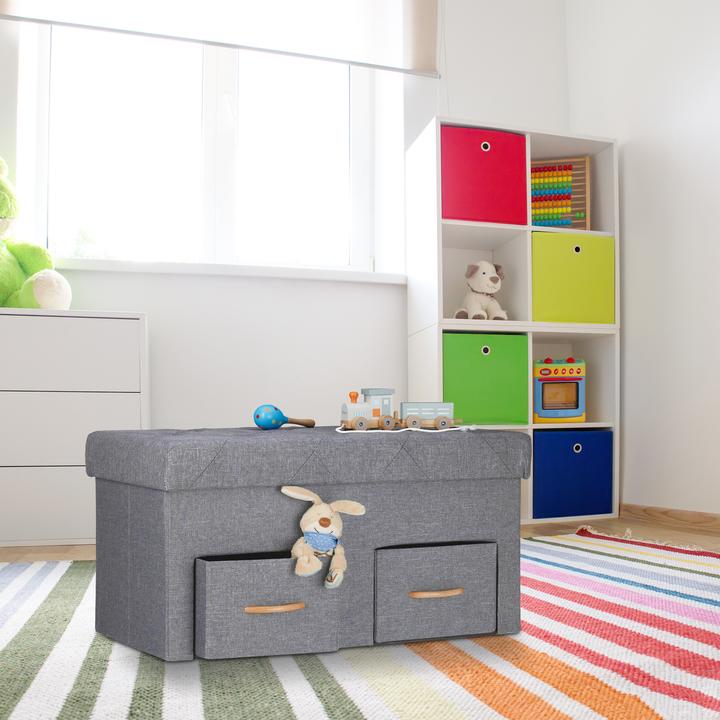 Actual product image Relaxdays Storage Bench (80 cm)