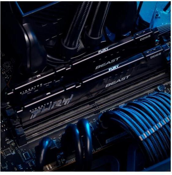 Actual product image Kingston FURY Beast (2 x 8GB, 5600 MHz, DDR5 RAM, DIMM)