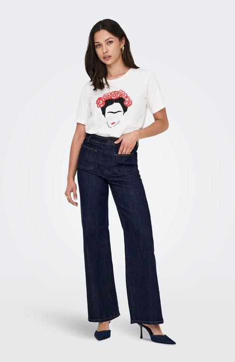 Immagine prodotto JdY JDYVANESSA Hohe Taille Hohe Taille Jeans Jeans mit weitem Bein (32)