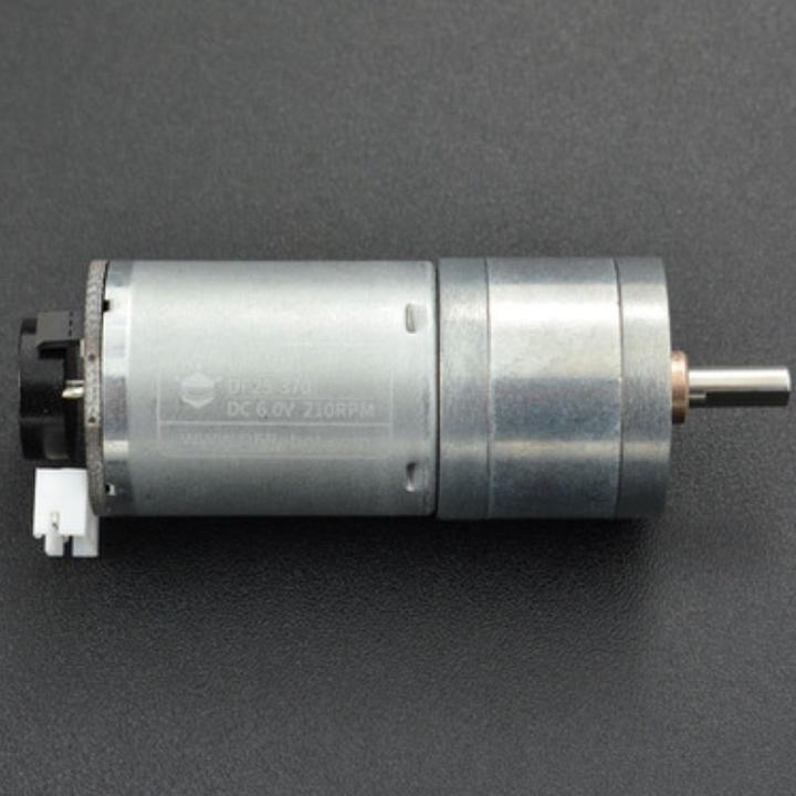 Produktbild DFRobot 6V 210 RPM 10Kg*cm DC Getriebemotor mit Encoder
