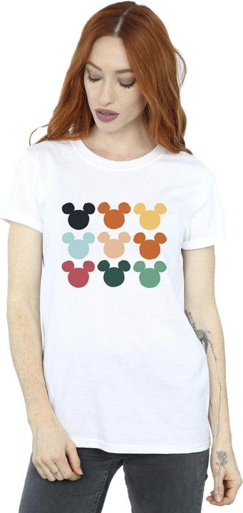 Image du produit Disney - T-shirt MICKEY MOUSE HEADS SQUARE - Femme (S)
