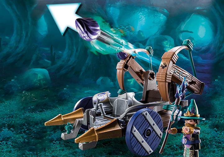 Image du produit Playmobil Chariot attrape-démons Violet Vale (70748, Playmobil Novelmore)