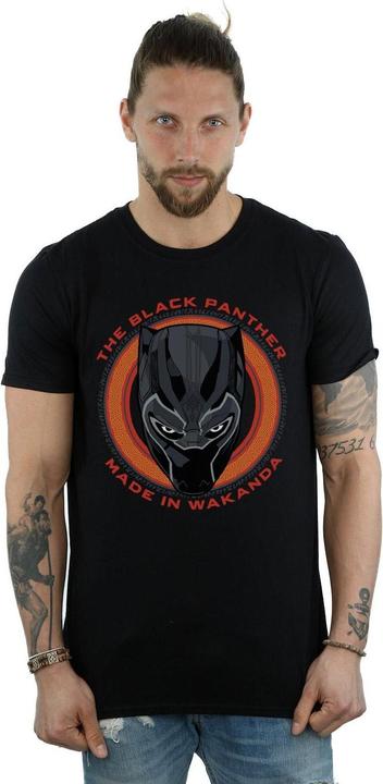 Immagine prodotto Black Panther Made in Wakanda Maglietta rossa (L)