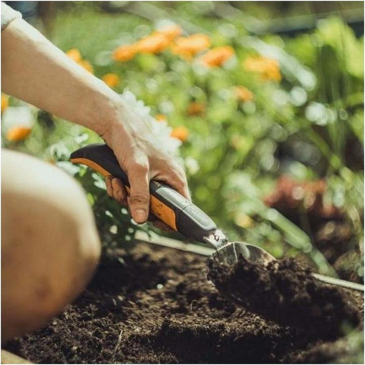 Actual product image Fiskars Xact Garden Trowel Stainless Steel, Stainless Steel