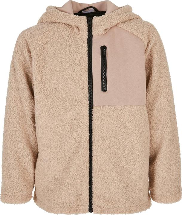 Immagine prodotto Urban Classics Giacca Sherpa con zip e cappuccio - 19561 (110, 116)