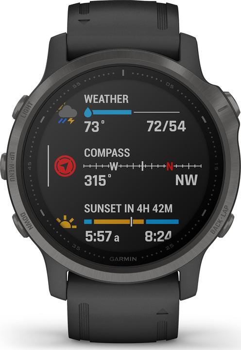 Image du produit Garmin Fenix 6S Saphir (42 mm)