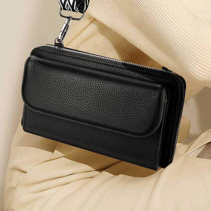 Actual product image Gallantry Cute leather wallet shoulder bag