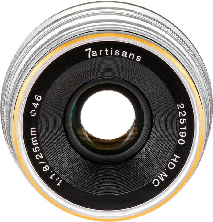 Image du produit 7artisans 25mm f/1.8-16 (Micro Four Thirds, APS-C / DX)