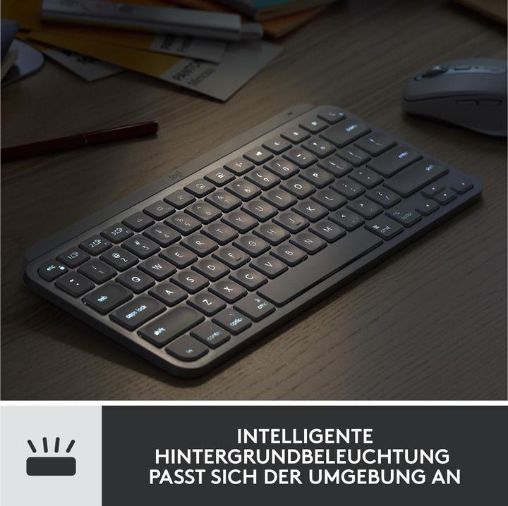 Immagine prodotto Logitech MX Keys Mini Combo for Business (DE, Senza fili)
