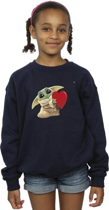 Immagine prodotto Star Wars The Mandalorian The Kids With Heart Felpa Ragazze (140, 146)