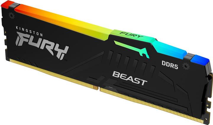 Productafbeelding Kingston FURY Beast RGB (1 x 32GB, 6000 MHz, DDR5 RAM, DIMM 288 pin)