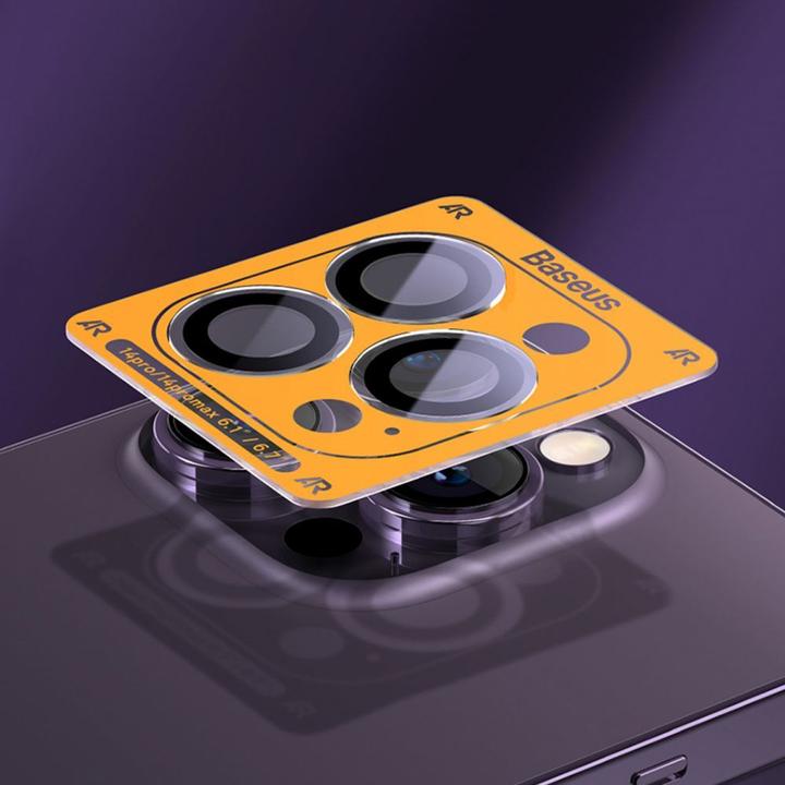 Image du produit Baseus Lens Protector Glare Repelling Corning pour iPhone 14 Pro/14 Pro Max (80 pièce(s), Apple iPhone 14 Pro)