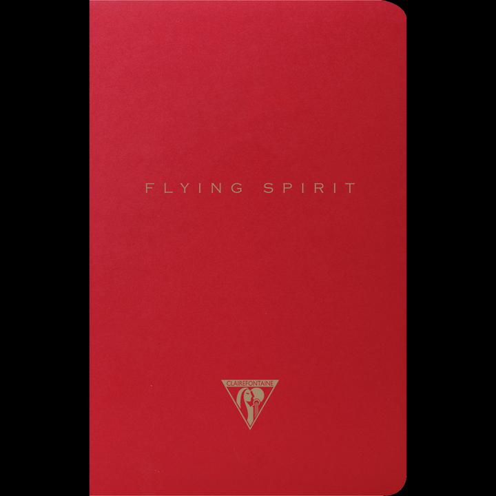 Actual product image Clairefontaine Flying Spirit Notebook (Lined, Hardcover)