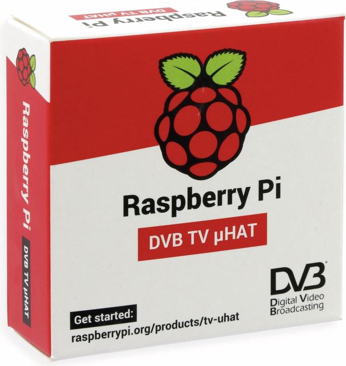Produktbild Raspberry Pi TV UHAT - Digital TV HAT für DVB-T und DVB-T2