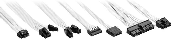 Image du produit Sharkoon Rebel P20 1000 White (blanc, 1x 12 pin high power connector, 4x PCIe, gestion de câble, 1000 watts) (1000 W)
