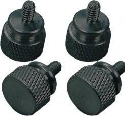 Actual product image Aquatuning Thumbscrews housing black 1 piece