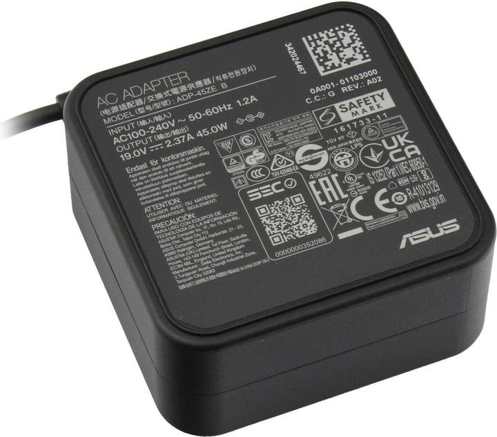 Actual product image ASUS Original 45 Watt power supply unit - AD45-00B ADAPTER/EU V3 (45 W)
