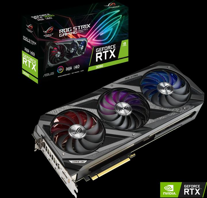 Produktbild ASUS GeForce ROG STRIX RTX 3090 24G GAMING (24 GB)