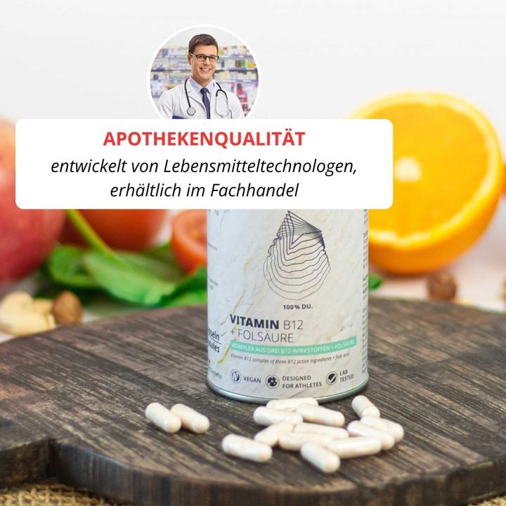 Produktbild Brandl-Nutrition Vitamin B12 Folsäure (1 Stück, Kapseln, 45 g)