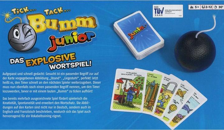Produktbild Piatnik Tick Tack Bumm Junior (Deutsch)