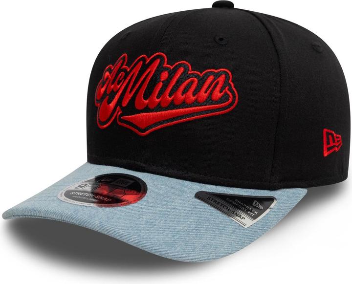 Image du produit New Era 9Fifty Stretch Snapback Cap - DENIM AC Milan (S/M)