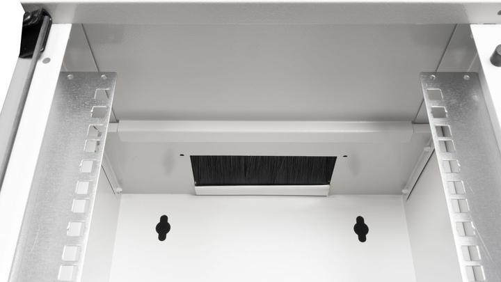 Produktbild equip Serverschrank 10" 09U 300mmx300mm, RAL9005 sw (Speditionsversand) (9 HE, 10 Zoll Rack)
