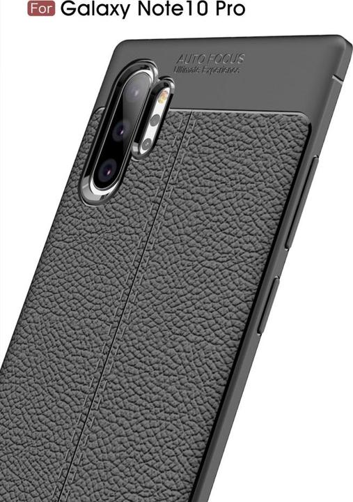 Image du produit Screenguard Samsung Galaxy Note10+ Housse Design en cuir TPU Cover (Samsung Galaxy Note 10+)